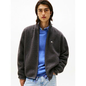 �g�~�[�q���t�B�K�[ �����Y �W���P�b�g���u���]�� �A�E�^�[ BADGE TEDDY - Fleece jacket - washed black