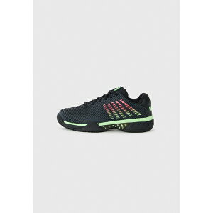 P[XCX Y tBbglX X|[c HYPERCOURT EXPRESS 2 - Clay court tennis shoes - black/soft neon green/neon lava