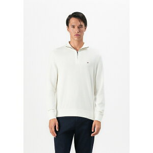 g~[ qtBK[ Y jbg&Z[^[ AE^[ PIMA ZIP MOCK - Jumper - ivory petal