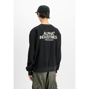 At@C_Xg[Y Y p[J[EXEFbgVc AE^[ STUDIO WAFFLE - Sweatshirt - black