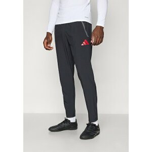 AfB_X Y JWApc {gX LIVERPOOL FC TIRO 25 COMPETITION VIS TECH TRAVEL PANTS - Club wear - black/strawberry red