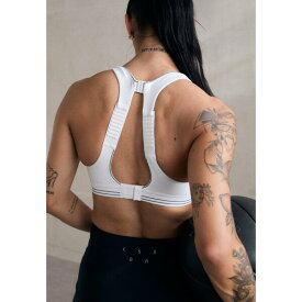 ショックアブソーバー レディース フィットネス スポーツ ULTIMATE RUN BRA - High support sports bra - white