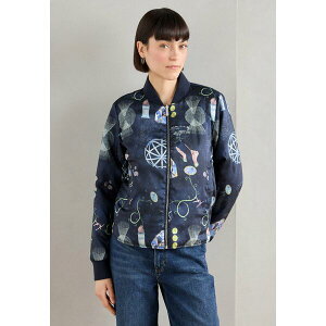 XRb`Ah\[_ fB[X WPbgu] AE^[ REVERSIBLE QUILTED - Bomber Jacket - sky captain