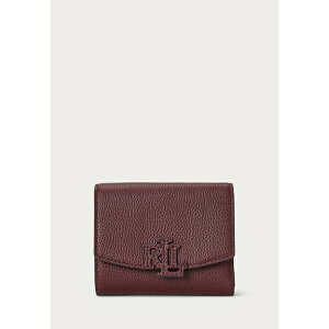 t[ fB[X z ANZT[ PEBBLED SMALL CAMERYN FLAP WALLET - Wallet - dark garnet
