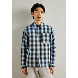 XRb`Ah\[_ Y WPbgu] AE^[ CHECK PADDED OVERSHIRT - Light jacket - thyme / blue bonnet shadow