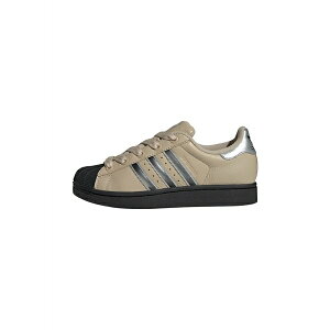 �A�f�B�_�X�I���W�i���X ���f�B�[�X �X�j�[�J�[ �V���[�Y SUPERSTAR II - Trainers - stone khaki/silver metallic/core black
