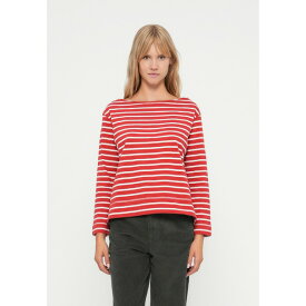 ドッカーズ レディース Tシャツ トップス BOATNECK TEE - Long sleeved top - fire whirl