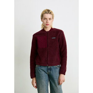 RrA fB[X p[J[EXEFbgVc AE^[ STELLAR PATH FULL ZIP BOMBER - Fleece jacket - rich wine