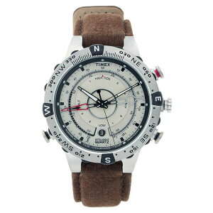 ^CbNX Y rv ANZT[ EXPEDITION NORTH TIDE TEMP COMPASS - Watch - braun- und silberfarben