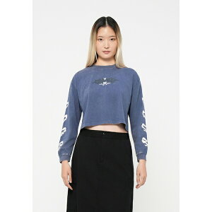 T^N[Y fB[X TVc gbvX EVOLVE STRIP - Long sleeved top - heritage blue