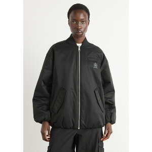 g~[qtBK[ fB[X WPbgu] AE^[ LONGLINE JACKET - Bomber Jacket - black