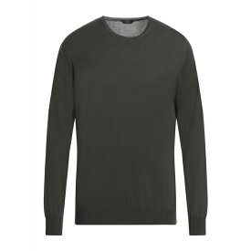 【送料無料】 エイチエスアイオー メンズ ニット&セーター アウター Sweaters Dark green
