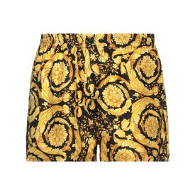 【送料無料】 ヴェルサーチ メンズ カジュアルパンツ ボトムス Shorts & Bermuda Shorts Yellow