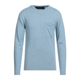 【送料無料】 モモ デザイン メンズ ニット&セーター アウター Sweaters Sky blue