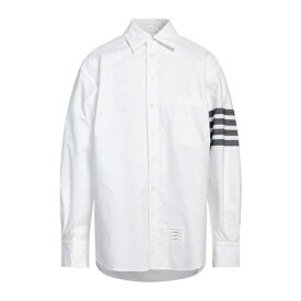 【送料無料】 トムブラウン メンズ シャツ トップス Shirts White