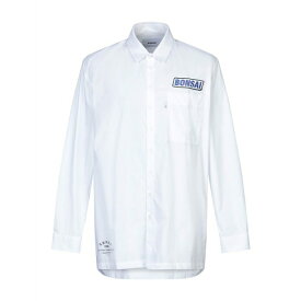 【送料無料】 ボンサイ メンズ シャツ トップス Shirts White