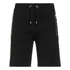 【送料無料】 バルマン メンズ カジュアルパンツ ボトムス Shorts & Bermuda Shorts Black
