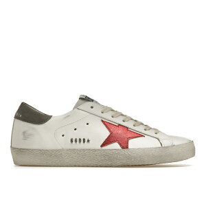 Golden Goose S[fO[X Y Xj[J[ yGolden Goose Super-Star White Red Greyz TCY US_8(26.0cm) White/Red/Grey