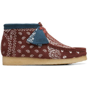 Clarks N[NX Y Xj[J[ yClarks Originals Wallabee Boot Brick Paisleyz TCY US_12(30.0cm) Brick Paisley