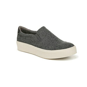 hN^[EV[ fB[X Xj[J[ V[Y Women's Madison-Up Slip On Sneakers Charcoal Wool Blend Fabric