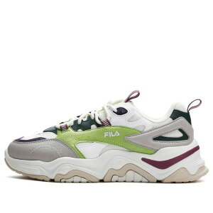 FILA �t�B�� ���f�B�[�X �X�j�[�J�[ �y(WMNS) FILA Collina Sport Shoes 'White Grey Green' F12W312117FMB�z �T�C�Y US_6.5(23.5cm)