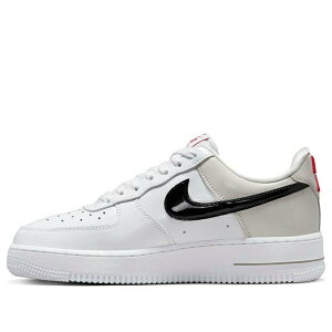 Nike �i�C�L ���f�B�[�X �X�j�[�J�[ �y(WMNS) Nike Air Force 1 '07 Essential 'White Iron Ore Patent' DQ7570-001�z �T�C�Y US_6(23.0cm)