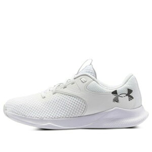 Under Armour �A���_�[�A�[�}�[ ���f�B�[�X �X�j�[�J�[ �y(WMNS) Under Armour Charged Aurora 2 'White Metallic Warm Silver' 3025060-100�z �T�C�Y US_6.5(23.5cm)
