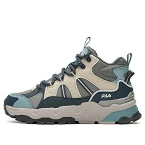 FILA �t�B�� ���f�B�[�X �X�j�[�J�[ �y(WMNS) FILA Trek 1S High-Top Sneakers 'Grey Blue' F12W342125FFO�z �T�C�Y US_5.5(22.5cm)
