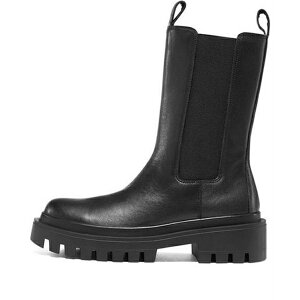 Skechers �X�P�b�`���[�Y ���f�B�[�X �X�j�[�J�[ �y(WMNS) Skechers Low Notch Boots 'Black' 167345-BBK�z �T�C�Y US_8(25.0cm)