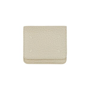 }^}WF fB[X z ANZT[ Wallet With Logo Beige