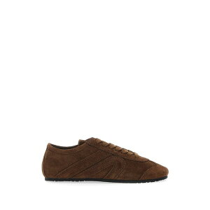 �W�F�t���[ �L�����x�� ���f�B�[�X �X�j�[�J�[ �V���[�Y Aleta panelled suede sneakers Brown