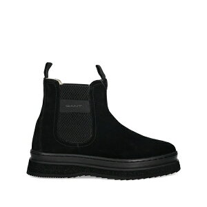 �K���g ���f�B�[�X �u�[�c �V���[�Y Sistown pull-tab platform boots Black
