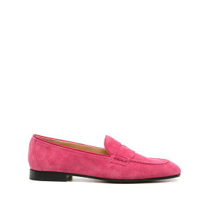 �h���J���Y ���f�B�[�X �X���b�|���E���[�t�@�[ �V���[�Y Penny-slot suede loafers Pink