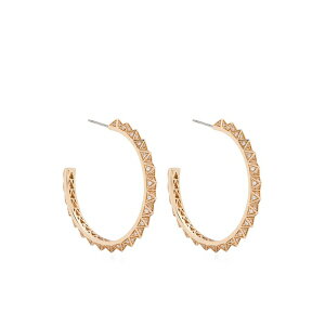 �G�f�B�[�{���S ���f�B�[�X �s�A�X���C�������O �A�N�Z�T���[ Pav?? pyramid earrings Gold
