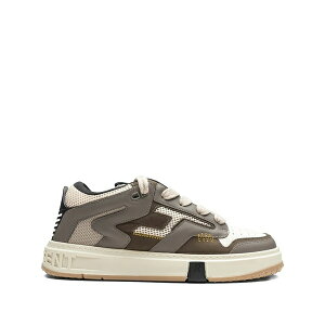 ���v���[���g �����Y �X�j�[�J�[ �V���[�Y Reptor 2 panelled sneakers Brown