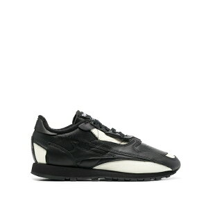 �}���^���}���W�F�� ���f�B�[�X �X�j�[�J�[ �V���[�Y X reebok memory of leather sneakers Black