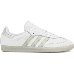 adidas �A�f�B�_�X �����Y �X�j�[�J�[ �yadidas Samba OG Footwear White Grey�z �T�C�Y US_M_4 Footwear White/Grey One/Footwear White