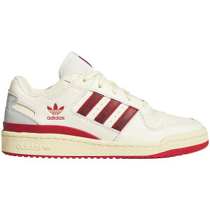 adidas アディダス メンズ スニーカー 【adidas Forum Low CL Cream White Team Power Red 2 Warm Vanilla】 サイズ US_12.5(30.5cm) Cream White/Team Power Red 2/Warm Vanilla