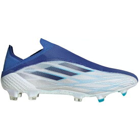 adidas アディダス メンズ スニーカー 【adidas X Speedflow+ FG】 サイズ US_11.5(29.5cm) White Legacy Indigo