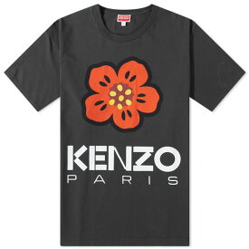 ケンゾー メンズ Tシャツ トップス Kenzo PARIS Boke Flower T-Shirt Black