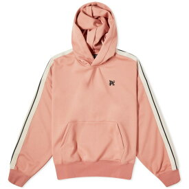 パーム・エンジェルス メンズ パーカー・スウェットシャツ アウター Palm Angels Monogram Track Popover Hoody Pink