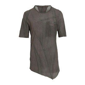 【送料無料】 マスナダ メンズ Tシャツ トップス T-shirts Dark brown