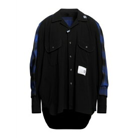 【送料無料】 ミハラヤスヒロ メンズ シャツ トップス Shirts Black