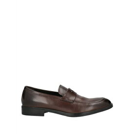 【送料無料】 フラテッリ ロセッティ メンズ スリッポン・ローファー シューズ Loafers Dark brown