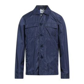 【送料無料】 アスペジ メンズ ジャケット＆ブルゾン アウター Overcoats & Trench Coats Navy blue