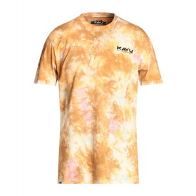 【送料無料】 カブー メンズ Tシャツ トップス T-shirts Apricot