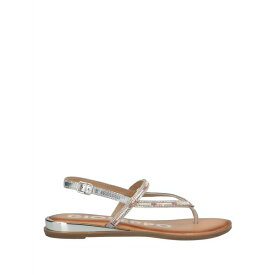 GIOSEPPO ジオセッポ サンダル シューズ レディース Toe strap sandals Silver