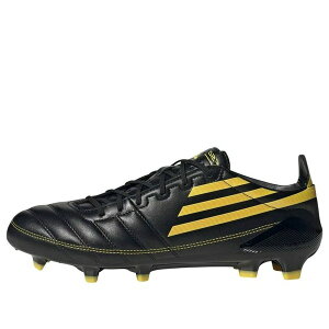 adidas �A�f�B�_�X �����Y �X�j�[�J�[ �yadidas F50 Elite 2010 Leather FG 'Black Yellow' IH0946�z �T�C�Y US_8.5(26.5cm)