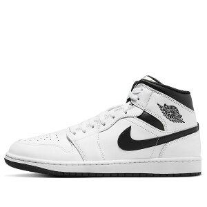Air Jordan W[_ Y Xj[J[ yAir Jordan 1 Mid 'White Black' DQ8426-132z TCY US_10(28.0cm)