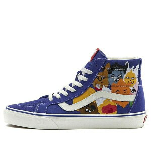 Vans �o���Y �����Y �X�j�[�J�[ �yVans x Kakao Friends SK8-HI Blue VN0A2XSBTH3�z �T�C�Y US_6(24.0cm)